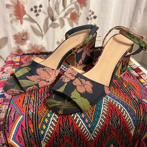 Zara strappy heels 👠